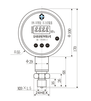 YD-Z322智能壓力控制器